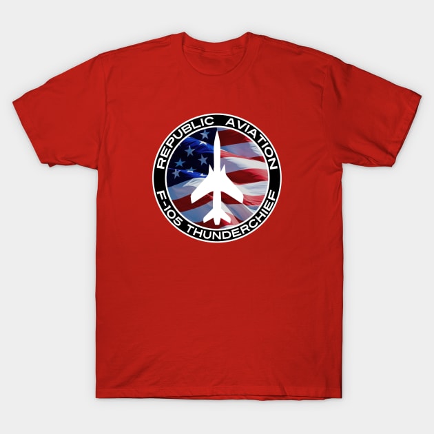 F-105 Thunderchief T-Shirt by John_Matthews_Art